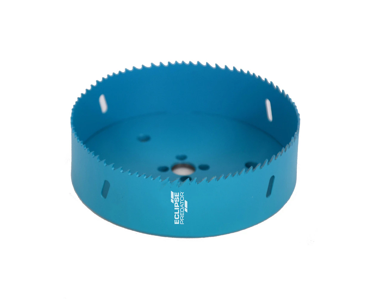 Eclipse Pro Tools 152mm Predator Vari-Pitch HSS Bi-Metal Holesaw Cutter Blue