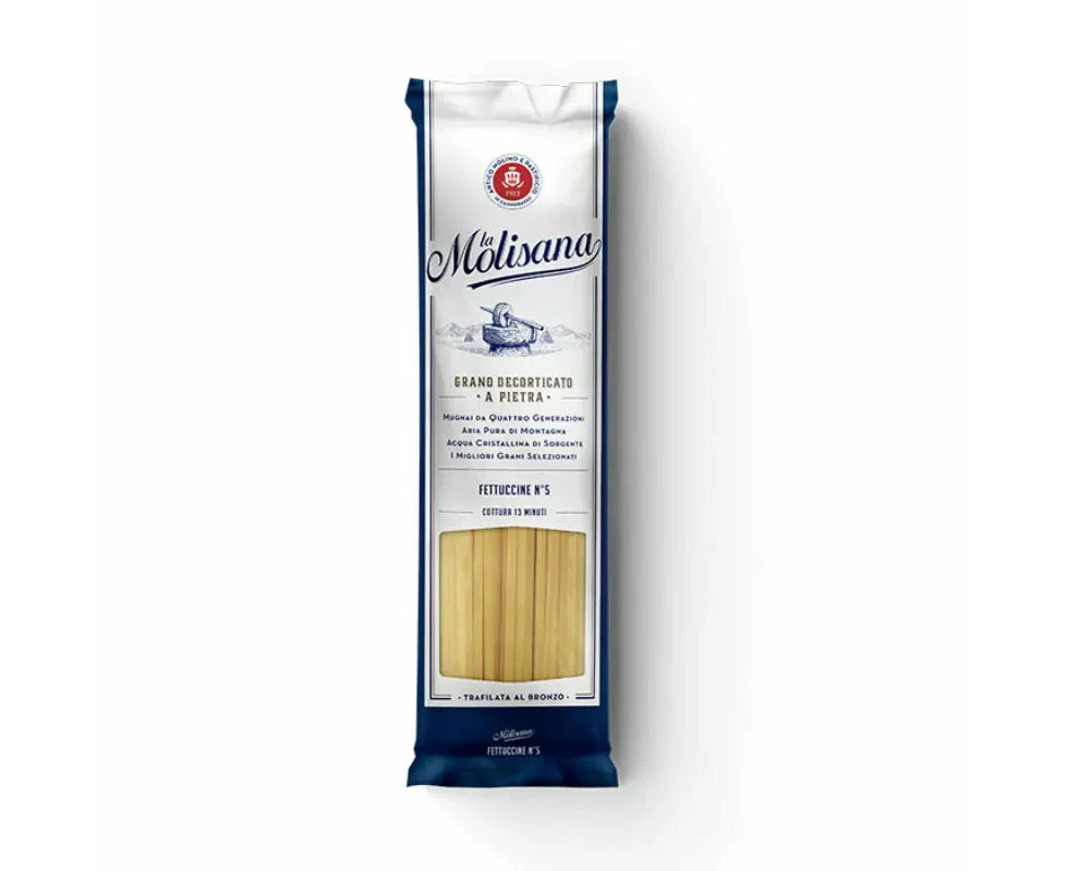 La Molisana Pasta Fettuccine No 5 500g x 4  Pack V