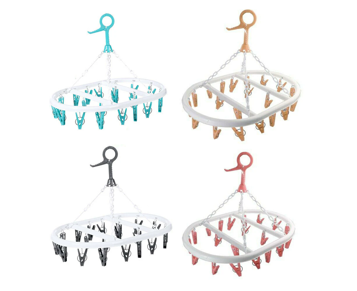 4x Boxsweden 20 Pegs/Hooks Hanging Clothes/Undergarment/Socks Airer/Dryer Assor