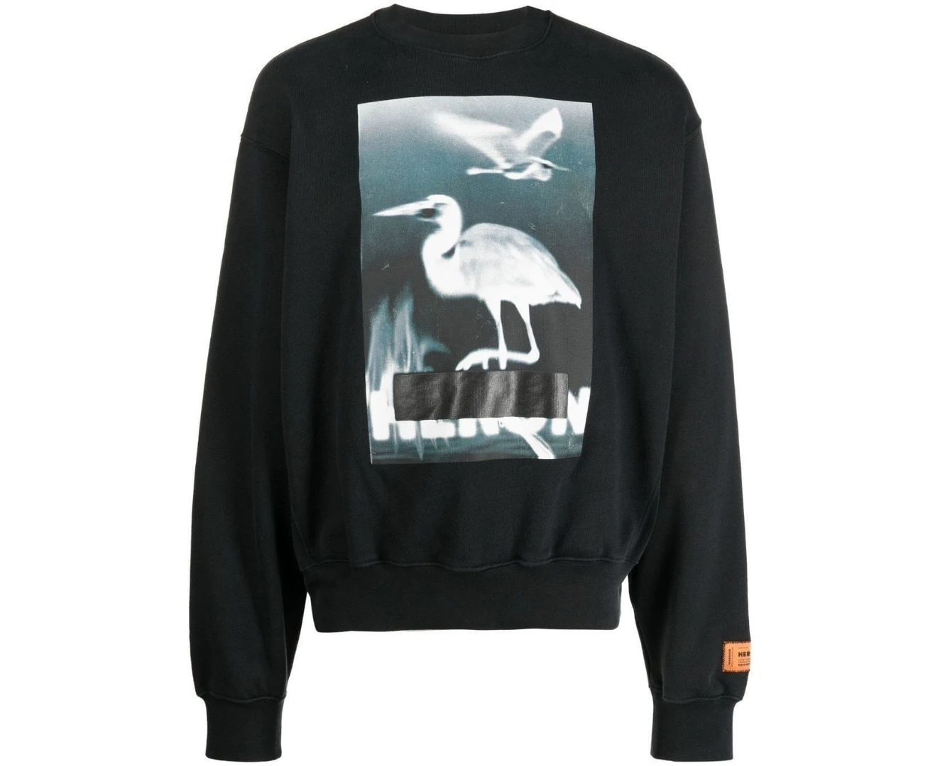 Heron Preston Mens HMBA020S23JER0021001 Jumper Black