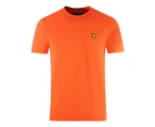 Lyle & Scott Mens TS1474SP W100 T-Shirt Orange