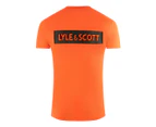 Lyle & Scott Mens TS1474SP W100 T-Shirt Orange