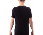 ISSIMO Seamless Mens Round Neck T-Shirt - Anthracite