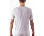 ISSIMO Seamless Mens Round Neck T-Shirt - Anthracite