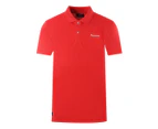 Aquascutum Mens PO001 13 Polo Shirt Red