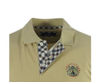 Aquascutum Mens P00623 12 Polo Shirt Beige