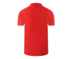 Aquascutum Mens PO001 13 Polo Shirt Red