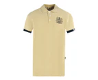 Aquascutum Mens P00223 12 Polo Shirt Beige