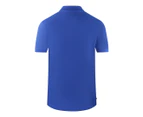 Aquascutum Mens PO001 10 Polo Shirt Royal Blue