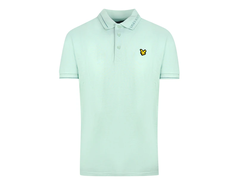 Lyle & Scott Mens Polo Shirt SP1564G W581 Acid Blue