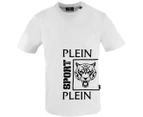 Plein Sport Mens TIPS406 01 T-Shirt White