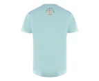 Aquascutum Mens T00823 78 T-Shirt Sky Blue