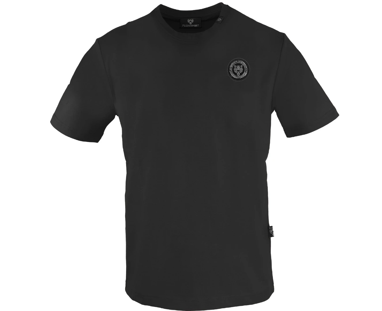 Plein Sport Mens TIPS404 99 T-Shirt Black