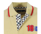 Aquascutum Mens P01323 12 Polo Shirt Beige