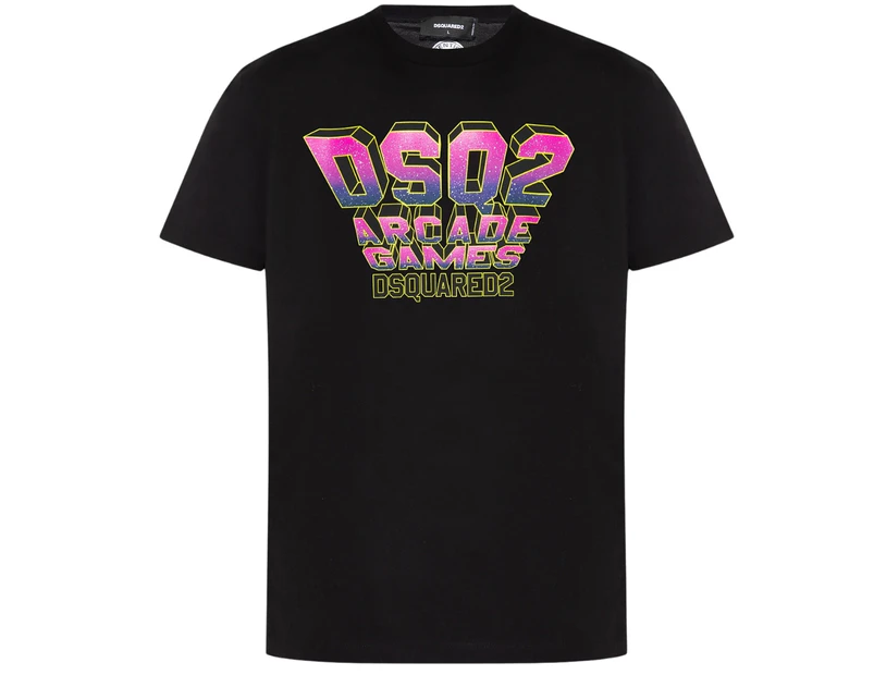 DSquared2 Mens T-Shirt S74GD01152 900 Black