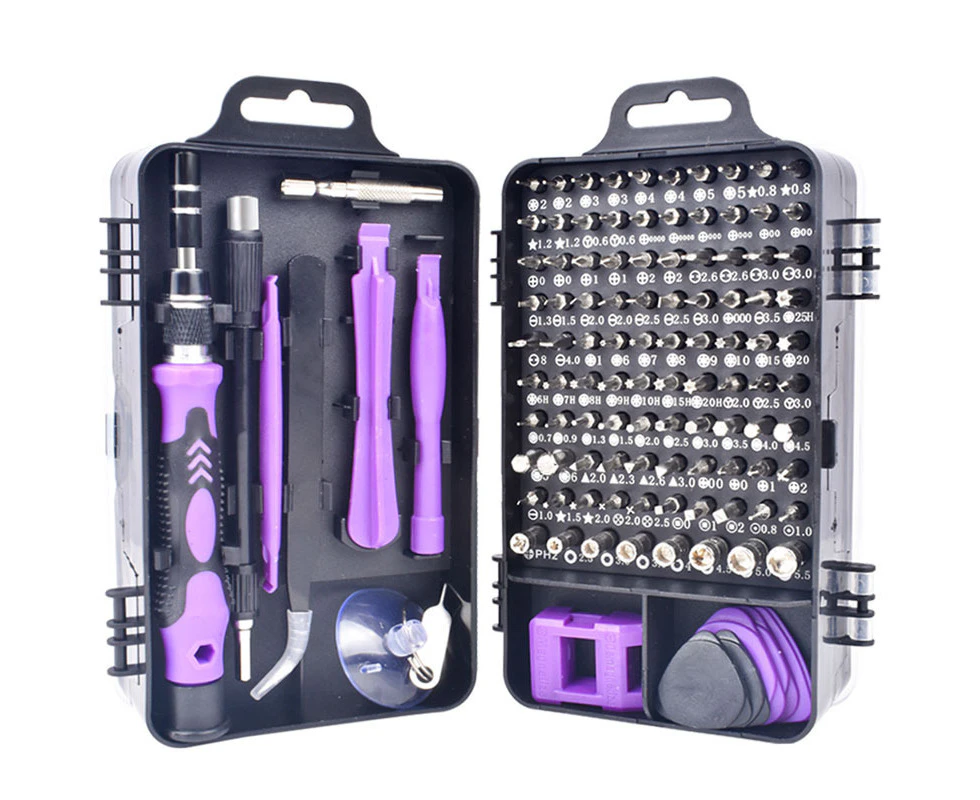 115in1 Screwdriver Set Precision Computer PC Mobile Phone Device Repair Hand Home Tools