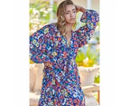 JAASE Carnation Print Teresa Maxi Dress