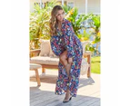 JAASE Carnation Print Teresa Maxi Dress