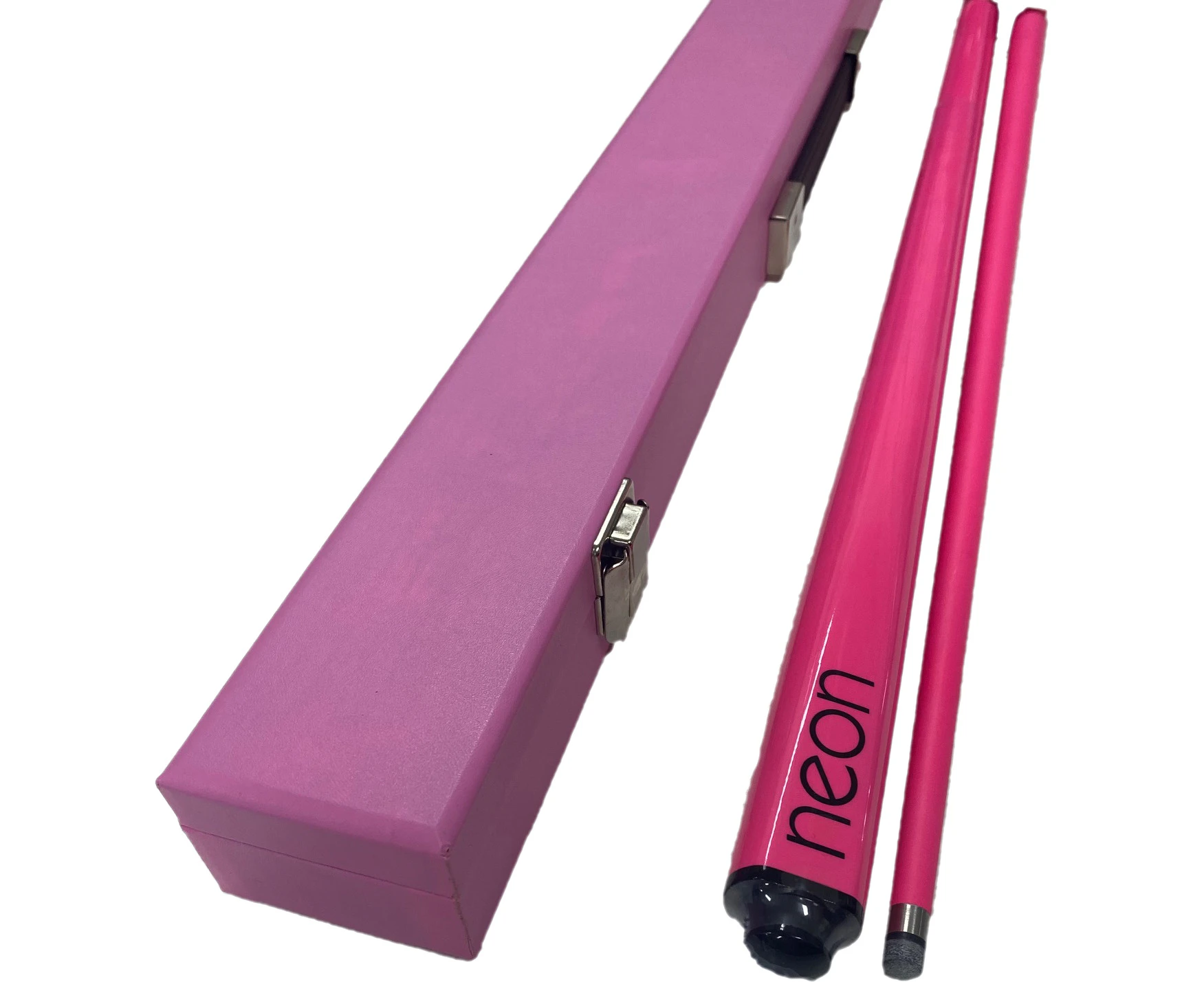 GRAFEX NEON PINK Graphite multi-weight system Pool Snooker Billiard Cue and Pink Cue Case