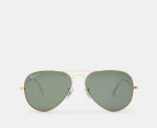 Ray-Ban Aviator RB3025 Polarised Sunglasses - Gold