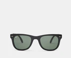 Ray-Ban Folding Wayfarer RB4105 Sunglasses - Glossy Black