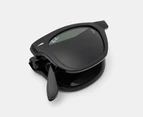 Ray-Ban Folding Wayfarer RB4105 Sunglasses - Glossy Black