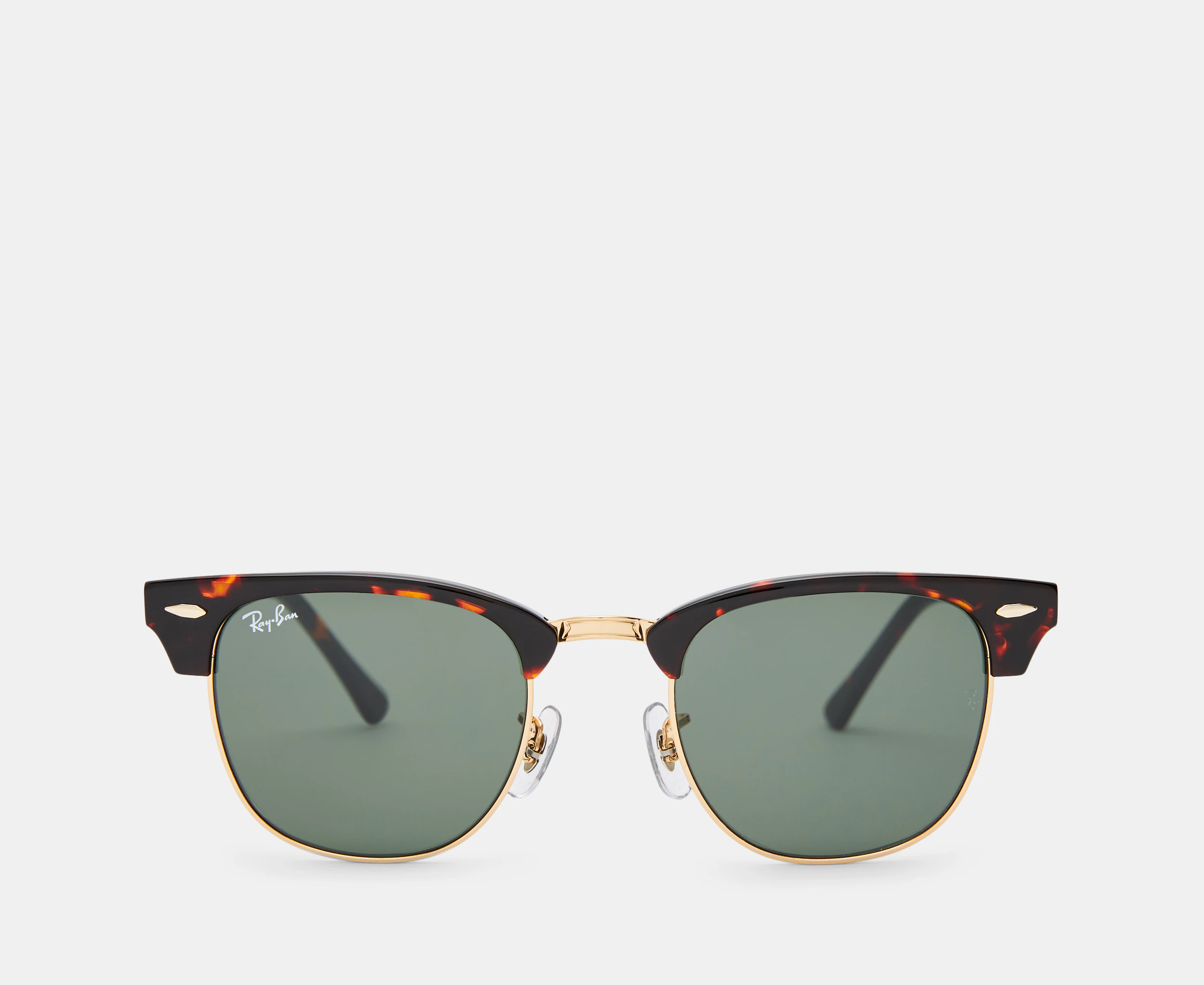 Ray-Ban Clubmaster Classic RB3016 Sunglasses - Tortoise/Green