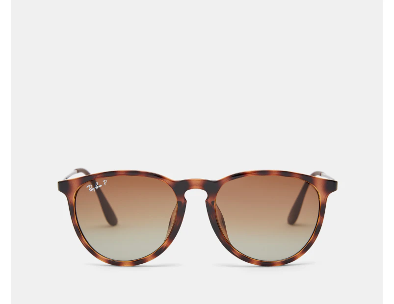 Ray-Ban Erika RB4171 Polarised Sunglasses - Light Havana/Grey Gradient Brown