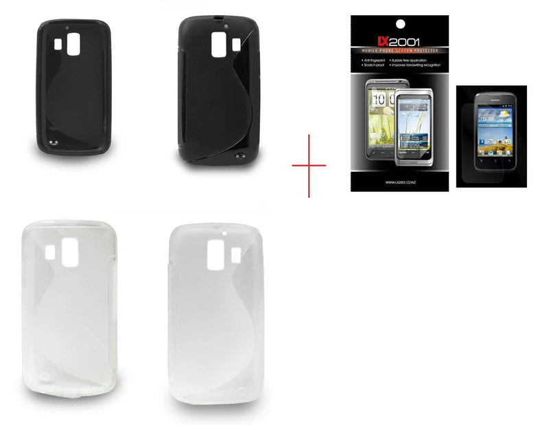 Huawei Ascend Y200 Case + Screen Protector