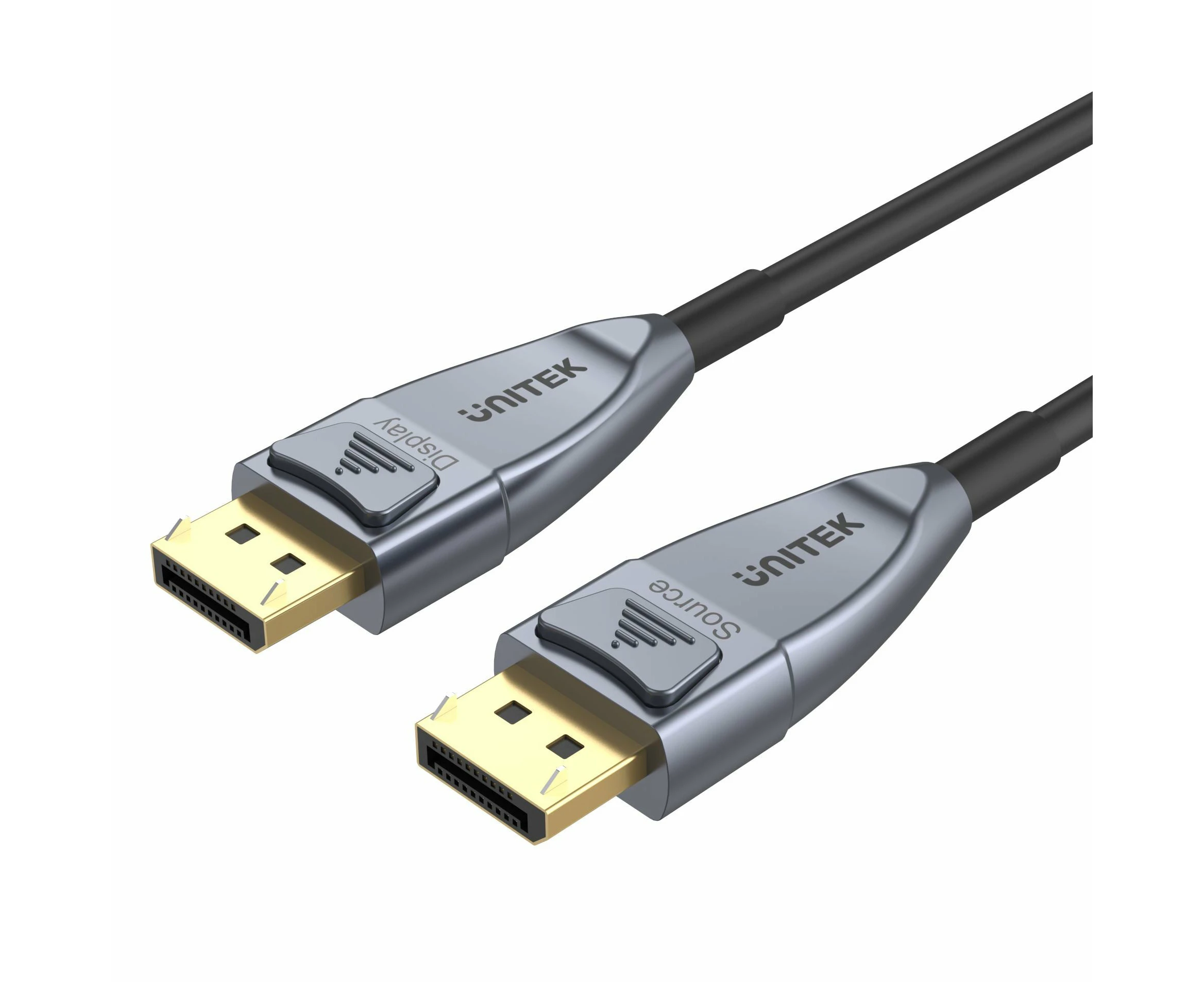 UNITEK 15M Ultrapro DisplayPort Active Optical Cable. Supports Up to 8K@60Hz & 4