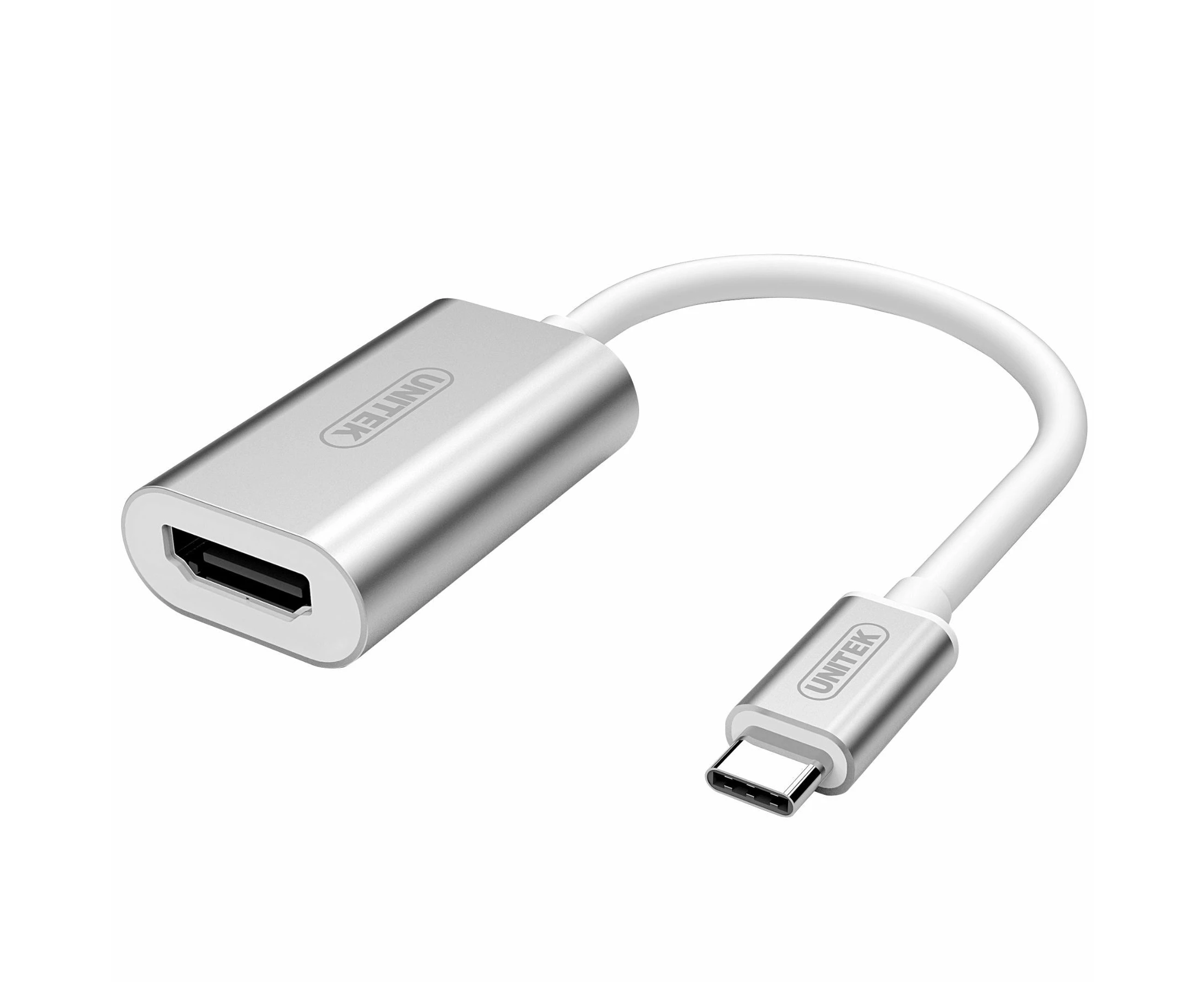 UNITEK USB 3.1 Type-C To HDMI (4K) Converter - Silver Y-6316