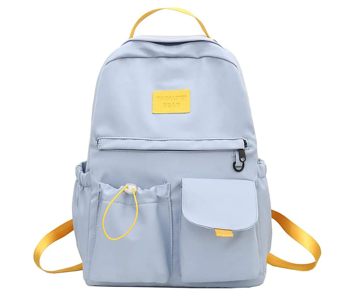 Women's Unisex Lightweight Nylon Daypack Minimalist Casual School Bag Small Backpack for Girls Teenagers