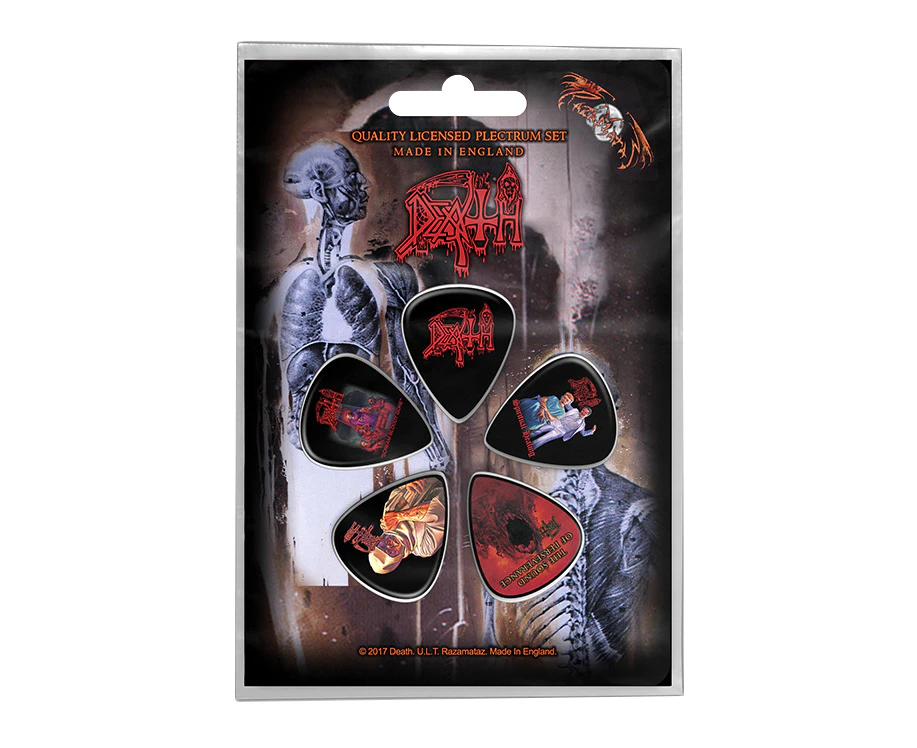 DEATH - 'Albums' Guitar Pick Set