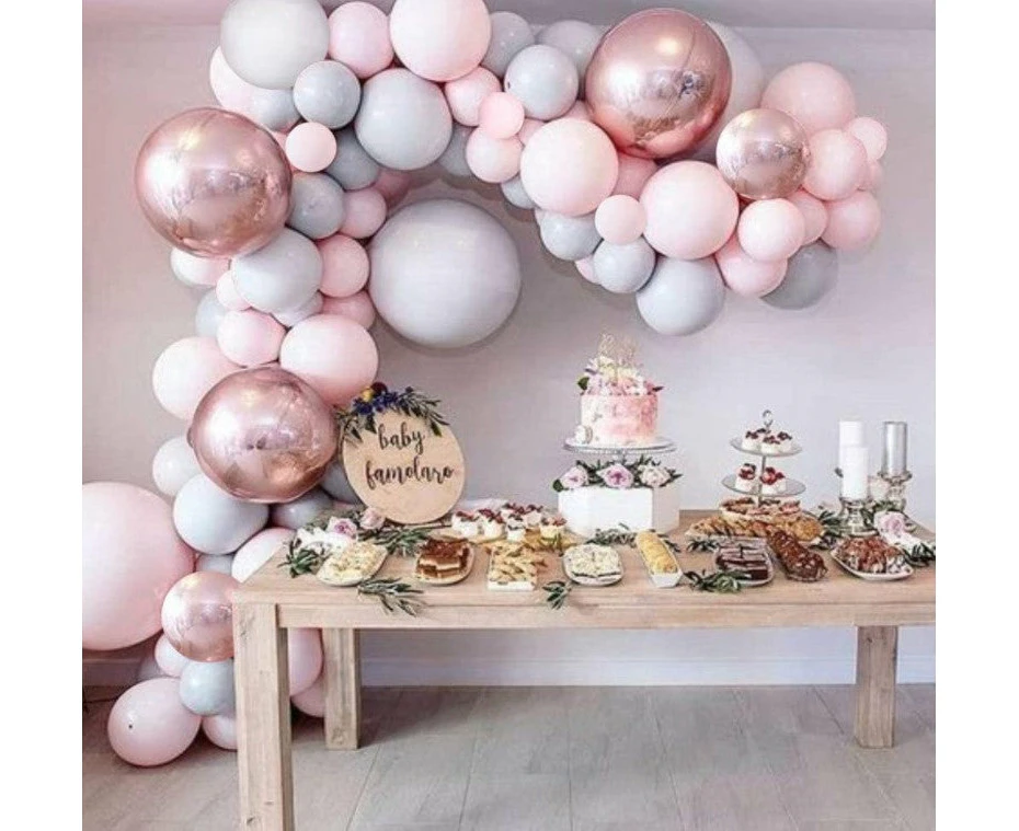 89pcs Balloon Arch Set Garland Birthday Party Wedding Baby Shower Decoration