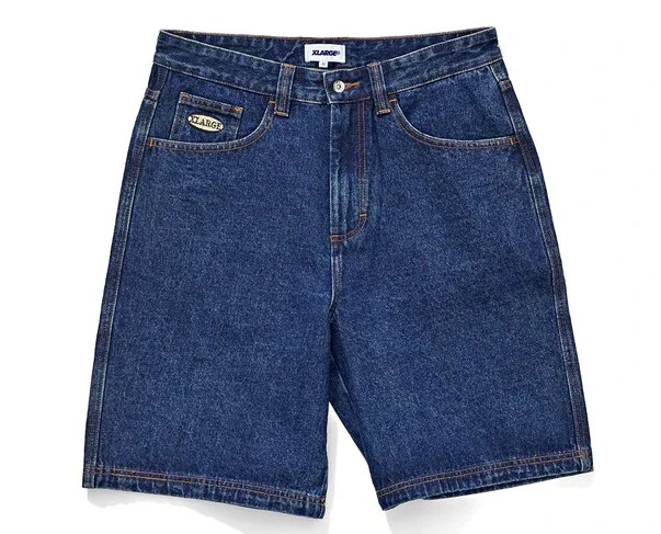 XLARGE Shorts Bull Denim 91 Blue Denim