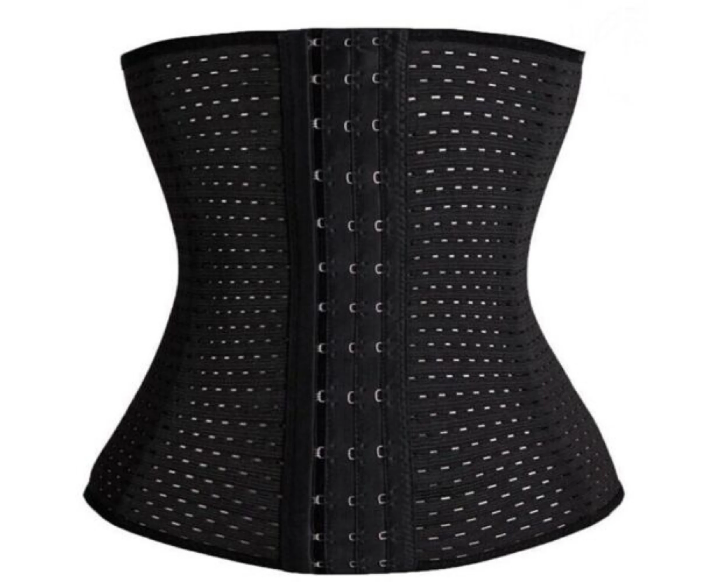 Black Women Waist Trainer Cincher Tummy Girdle Belt Body Shaper