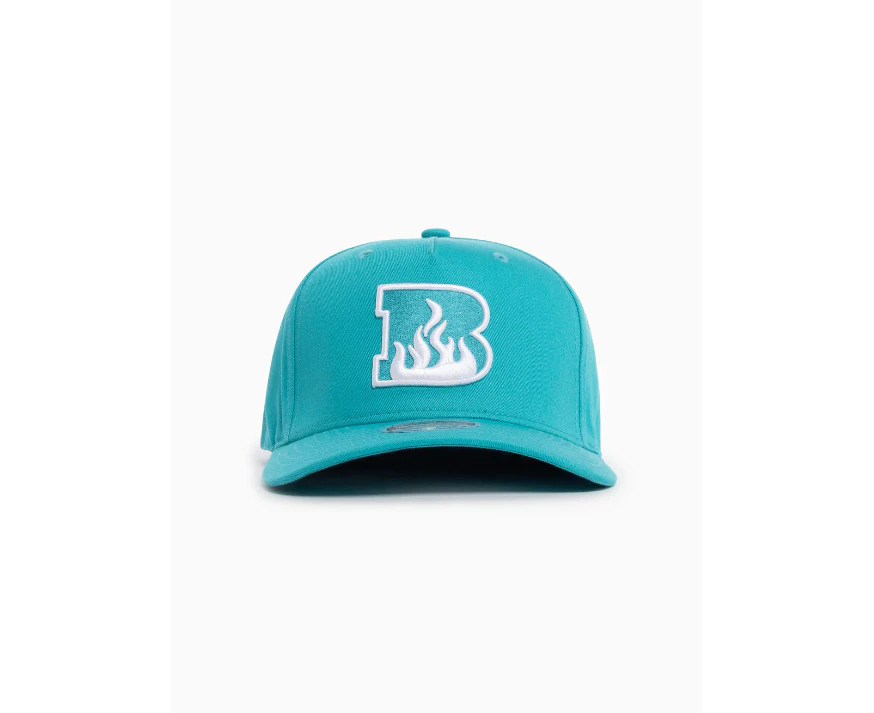 BBL Logo Pinch Panel Cap - Brisbane Heat - Adult - OSFM