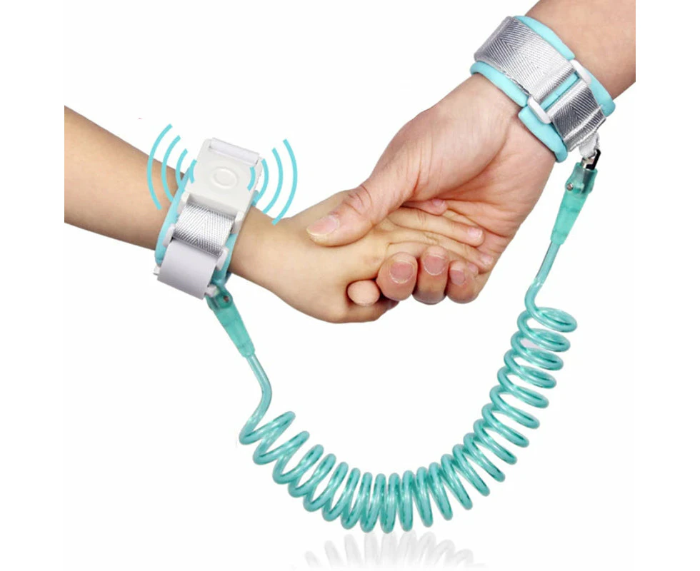 Children and Parent Linking Wrist Band Safety Rope