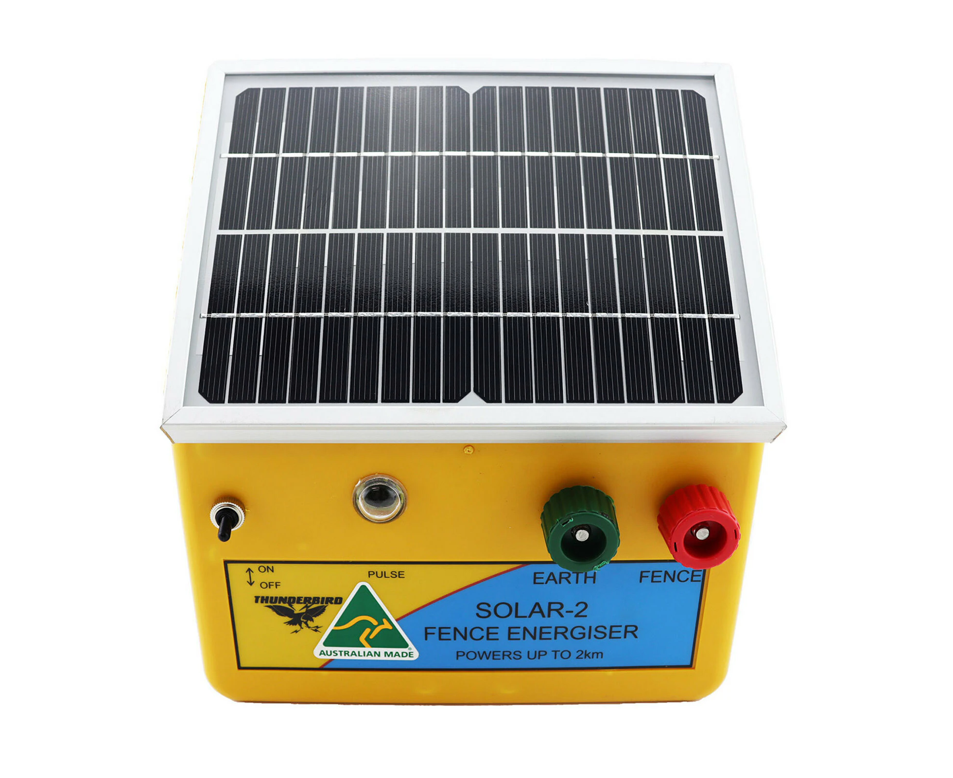 Thunderbird 2km Solar Electric Fence Energiser | SOLAR-2