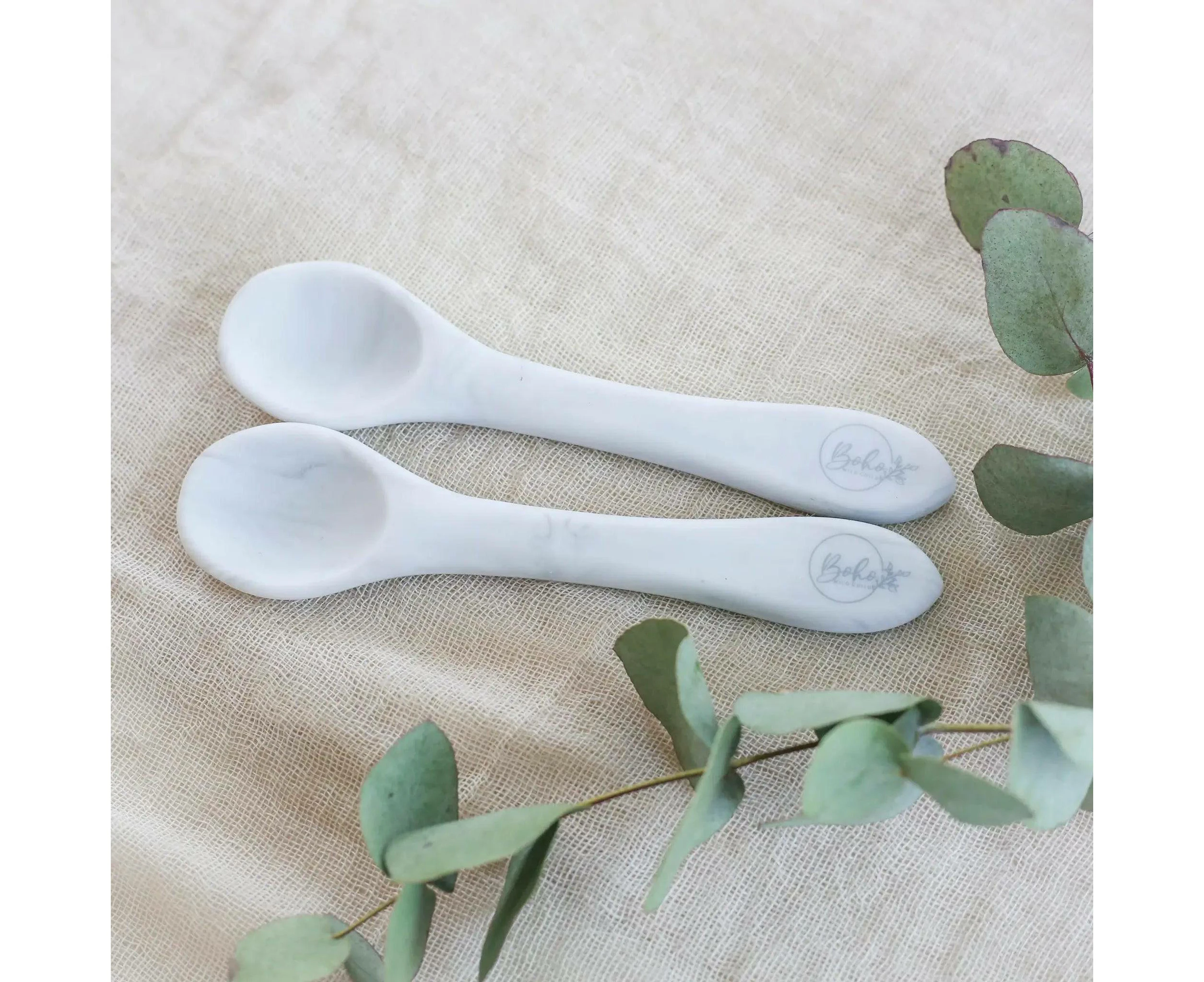 Soft Silicone Baby & Toddler Spoon - Marble