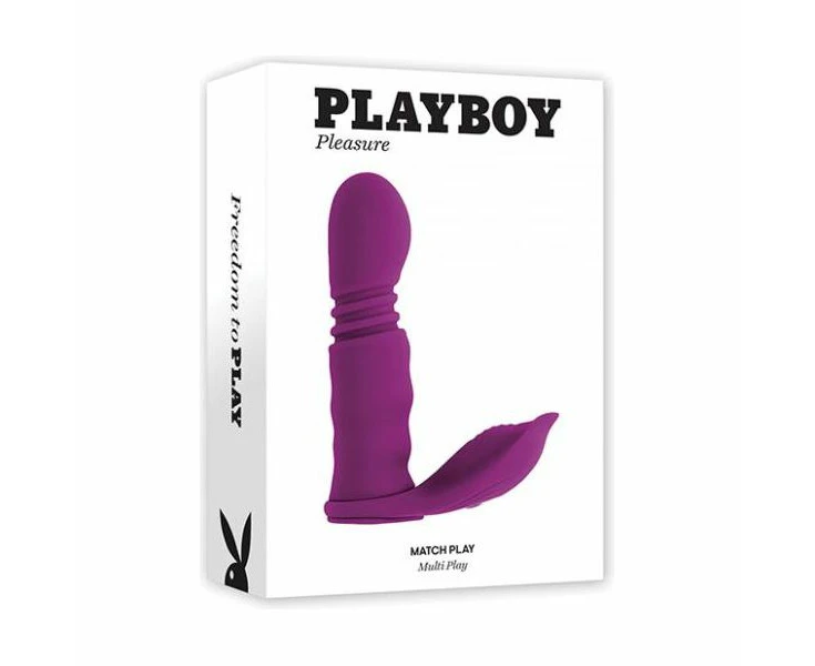 Playboy Pleasure Match Play Dual Vibrator Fuchsia