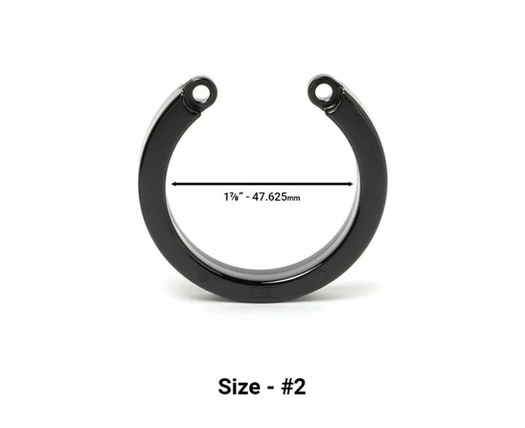 Cock Cage U-ring #2 - Black