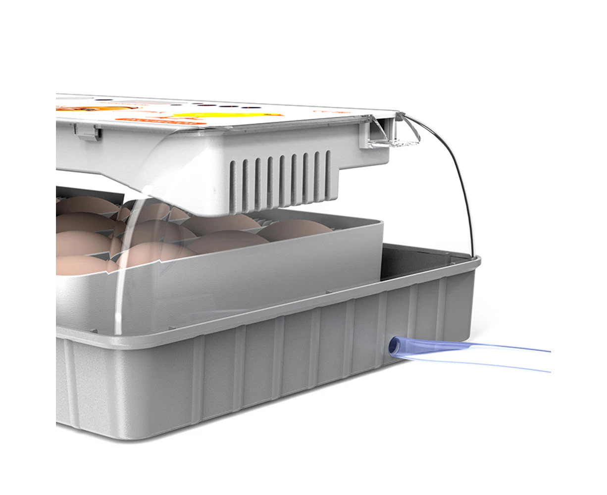 Incubator for Hatching Eggs Automatic Egg Turning 20 Eggs LED Efficient Egg Illumination Display Screen Multifunctional Egg Tray Automatic Temperature Cont