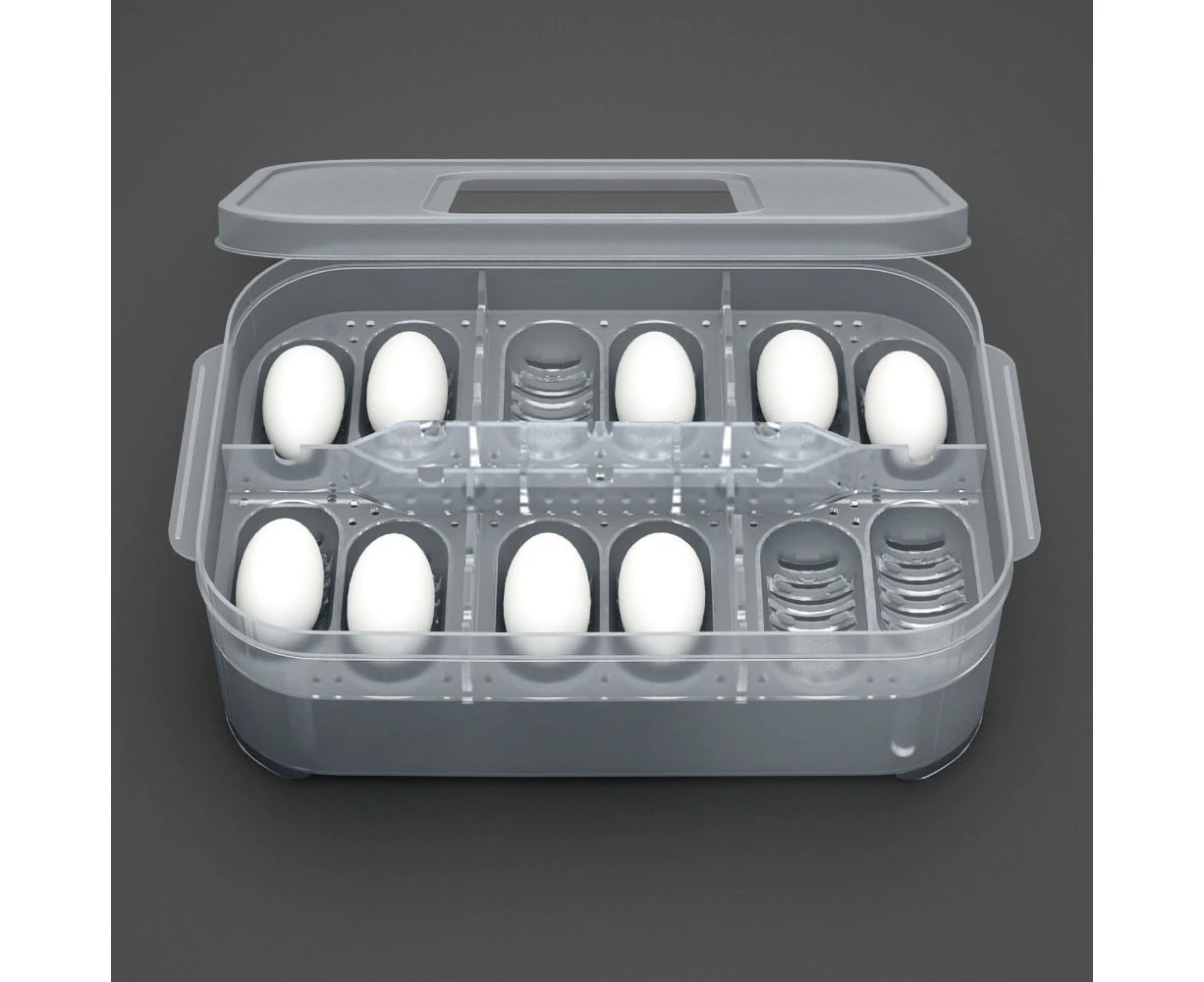 Reptile Egg Tray Reptile Egg Box Reptile Breeding Box Reptile Incubation Box Suitable for Hatching Snake Lizards Reptiles