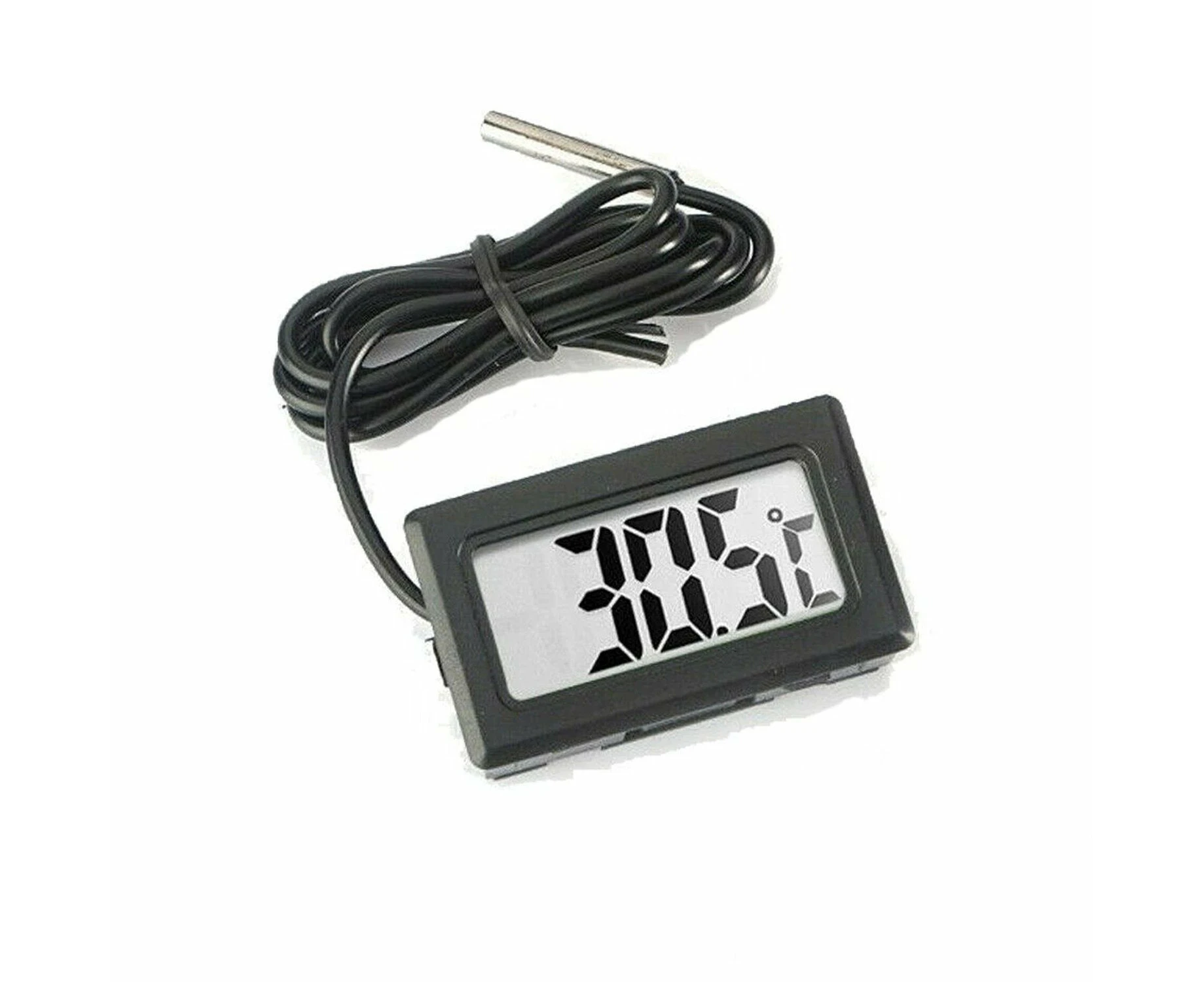 2pcs Fridge LCD Digital Thermometer