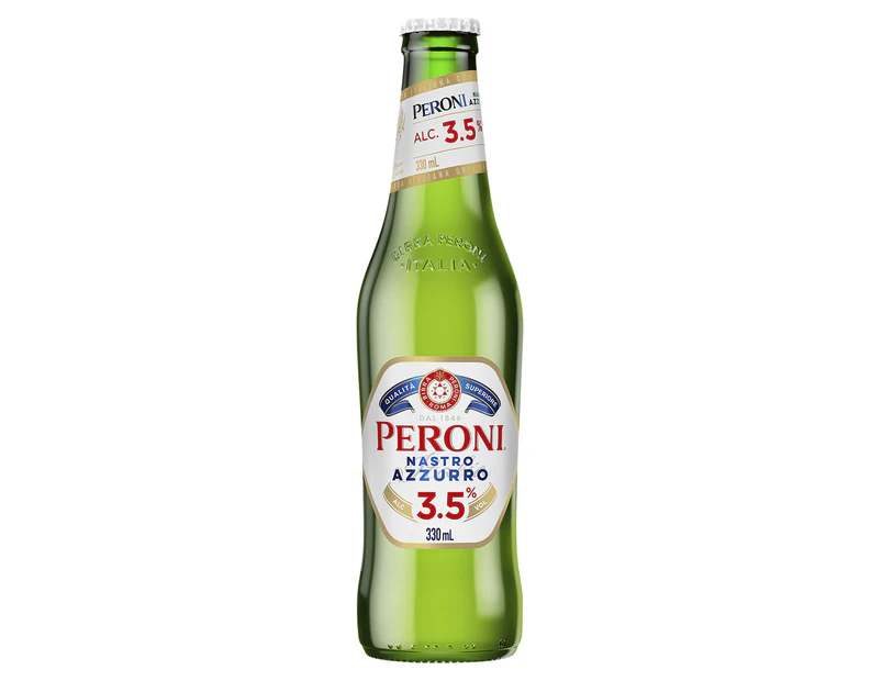 Peroni Nastro Azzurro 3.5% 24 x 330ml Bottles