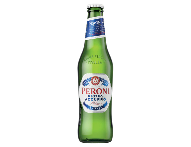 Peroni Nastro Azzurro 5% 4 x 6 x 330mL