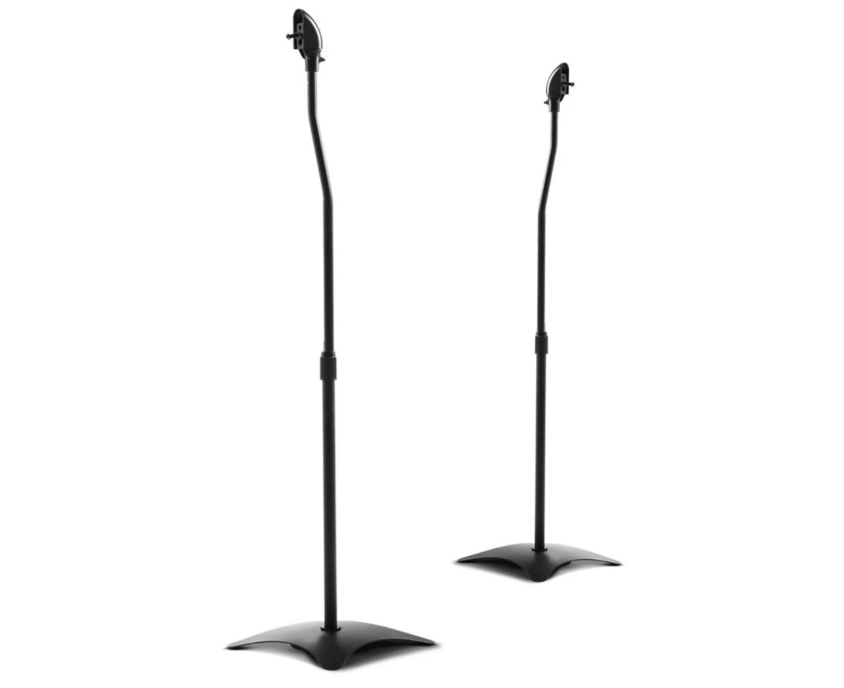 Speaker Stand 75-112cm Adjustable Height Surround Sound Studio Home 2pcs