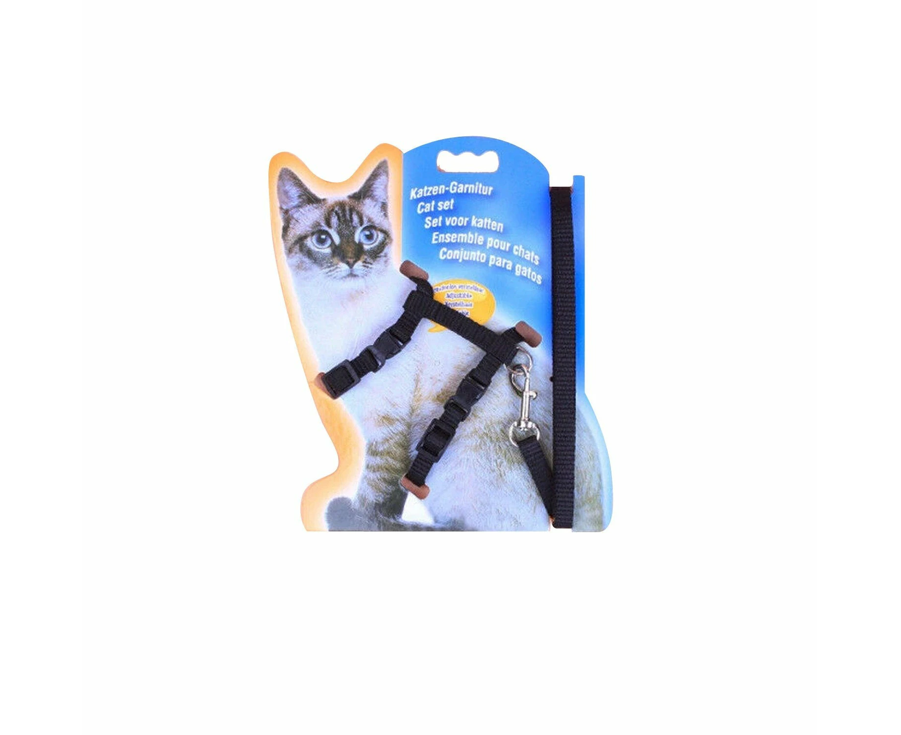 Pet Cat Kitten Puppy Adjustable Safety Collar Harness - Pink