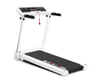 BLACK LORD Treadmill Electric Exercise Running Machine Foldable Home Gym Fitness White